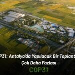 COP31 Antalya’da Yapılacak Bir Toplantıdan Çok Daha Fazlası
